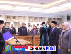 Gubernur Lantik Dua Pejabat Pimpinan Tinggi Pratama dilingkungan Pemprov Lampung