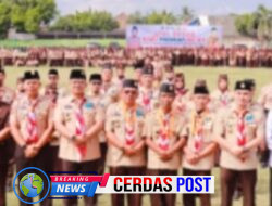 Sekda Way Kanan Machiavelli hadiri Apel Besar Hari Pramuka ke-64 di Baradatu