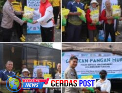 *Polres Way Kanan Gelar Gerakan Pangan Murah di Lapangan Kopri Pemkab. Way Kanan*
