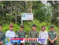 Tedi Zadmiko Dampingi Dandim 0422/LB Survey Lokasi Pembentukan Kompi Produksi Ketahanan Pangan