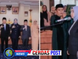 Sekdaprov Lampung Lantik Dua Pejabat Eselon II, Dorong Pembangunan Desa dan Perlindungan Perempuan-Anak