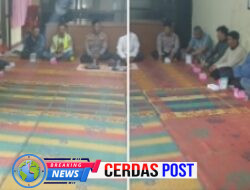Polisi bersama Pengemudi Ojek dan Mahasiswa Gelar Doa Bersama Untuk Affan Kurniawan di Way Kanan*