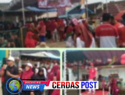 Gebyar Jalan Sehat Meriahkan HUT RI ke-80 di Kampung Jaya Tinggi