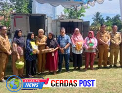 Bupati Way Kanan Buka Operasi Pasar Murah Dan Pelatihan UMKM