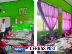 Monitoring MBG di Banjit, Bhabinkamtibmas Pastikan Pemenuhan Gizi Berjalan Efektif
