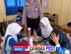 Dukung Progam Pemerintah, Polsek Banjit Monitoring MBG di Sekolah Dasar