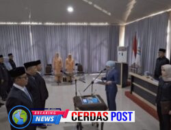 Bupati Way Kanan Ayu Asalasiyah Lantik Tiga Pejabat Pimpinan Tinggi Pratama di Lingkungan Pemkab