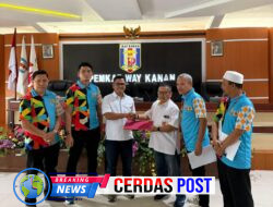Aklamasi, Indra Septa Purnama Nahkodai KONI Way Kanan 2025–2029