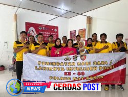 Hari Jadi Intelijen Polri ke-80, Polres Way Kanan Gelar Bakti Sosial dan Donor Darah