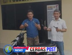 Usai beraksi warga Sukaraja dan Jabung dibekuk jajaran Polsek palas