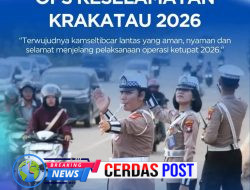 Polda Lampung Gelar Operasi Keselamatan Krakatau 2026, Catat 9 Target Prioritas