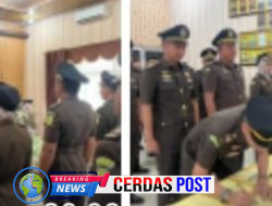Rotasi Jabatan, Kajari Way Kanan Lantik Kasubagbin dan Jajaran Kasi Baru
