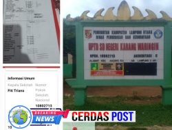 Luar biasa ” Kerja sama yang sempurna Di duga ada setoran kedinas P&K kabupaten Lampung Utara terkait dana bos di lakukan oleh bendahara K3S tanjung raja dinas P&K bungkam saat di konfirmasi via WhatsApp