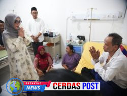 Sentuhan Kemanusiaan Di Fasilitas Kesehatan, Bupati Ayu Silaturahmi Dan Tinjau Pelayanan RSUD ZAPA