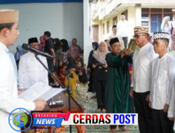 Momen Safari Ramadhan Saksi Rotasi Kadis Kominfo Anasrullah Bergeser,Hendry Kurniawan Jadi Plt