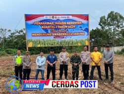 Dukung Swasembada Pangan, Polisi Gelar Penanaman Jagung Serentak Kuartal 1 2026 di Way Kanan