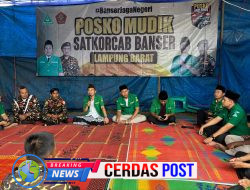 POSKO MUDIK ANSOR BANSER LAMPUNG BARAT RESMI DIBUKA
