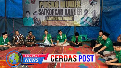 POSKO MUDIK ANSOR BANSER LAMPUNG BARAT RESMI DIBUKA