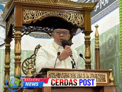 Usai Sholat Idul Fitri, Sekda Way Kanan Sampaikan Pesan  Kebersamaan dari Bupati