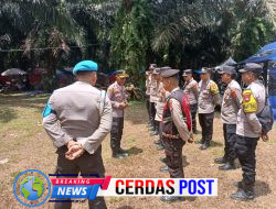 Jamin Keamanan Kondusif, Polisi Gelar Pam Grasstrack Motorcross di Baradatu