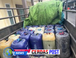 Polres Metro Bongkar Praktik BBM Oplosan, Dua Pelaku Dan Puluhan Derigen Diamankan