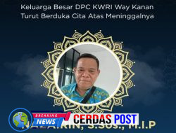 Kabar Duka Mendalam, Kabid Humas dan Komunikasi Informasi Publik Diskominfo Way Kanan Nazairin Tutup Usia