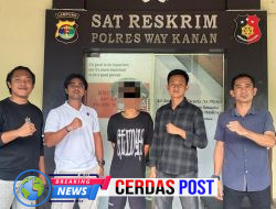 Diduga Cabuli Anak di Bawah Umur, WS Tak Berkutik Saat Diamankan PPA Polres Way Kanan