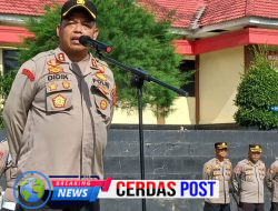 Tingkatkan Kesiapsiagaan Personel, Polres Way Kanan Gelar Sispam Mako*