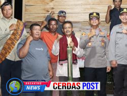 Polres Way Kanan Sambangi Pos Kamling Ajak Warga Aktif Jaga Kamtibmas*