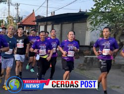 Kapolda Lampung Pimpin Ratusan Personel dan Bhayangkari Polda Lampung Ikuti Kemala Run 2026