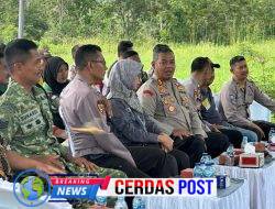 Kapolres Hadiri Panen Raya Jagung di Way Tuba, Dukung Ketahanan Pangan Nasional
