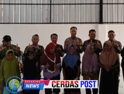 Dukung Program Strategis Nasional Presiden RI, Bhabinkamtibmas Hadiri Peresmian Koperasi Merah Putih*