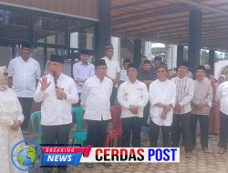 Bupati Tanggamus Saksikan Penyembelihan Hewan Kurban, 7 Sapi dan 28 Kambing Disalurkan untuk Warga Kurang Mampu