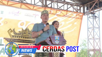 Bupati Dedi Irawan Resmi Buka Festival Teluk Stabas VI 2026, Ajak Masyarakat Promosikan Wisata Dan Budaya Pesisir Barat