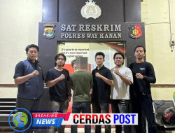 Polisi Way Kanan Bekuk Diduga Pelaku Lakukan Kekerasan Seksual dan Cabuli Anak di Bawah Umur