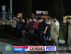 Apel Siaga Kamtibmas, Polres Way Kanan Antisipasi Hiburan Malam Orgen Tunggal dan DJ*
