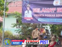 Bupati Way Kanan Buka Porkab Cabang Olahraga Sepakbola Way kanan