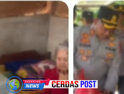 Hari Bhayangkara ke 80, Kapolres Salurkan Bansos Kepada Warga Lansia di Sriwijaya*