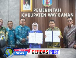 Way Kanan Perkuat Investasi Pendidikan, MoU Beasiswa dengan Taruna Kebangsaan Diperpanjang