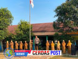 Police Goes To School, Polsek Negara Batin Ajak Pelajar Jauhi Kenakalan Remaja Hingga Narkoba