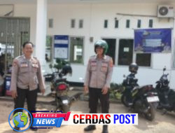Tingkatkan Kamtibmas, Polsek Way Tuba Intensifkan Patroli di Stasiun Kereta Api*