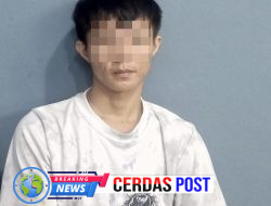 *Diduga Curi Uang Rp17 Juta, Seorang Pemuda Ditangkap Polsek Banjit di Bandar Lampung*