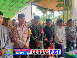 Babinsa dan Bhabinkamtibmas Hadiri Pengajian Permata, Wujud Kedekatan TNI-Polri dengan Masyarakat Bonglai