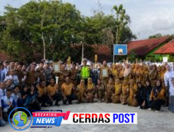 *Police Goes To School, Kasatlantas Polres Way Kanan Sambangi Pelajar SMAN 1 Kasui*