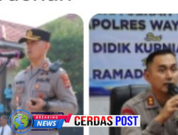 Pisah Sambut Kapolres Way Kanan Berlangsung Khidmat, Tunggul Wira Bhakti Ramik Ragom Resmi Beralih*