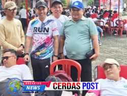 Colour Fun Walk Way Kanan Semarak HUT RI ke-81, PMI Gelar Donor Darah