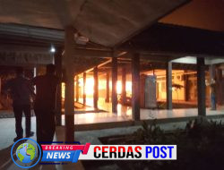 RSUD Ryacudu Kotabumi Kebakaran, Dua Bangunan Ludes Terbakar