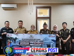 Kejari Way Kanan Sampaikan Pesan Antikorupsi kepada Jajaran Pemkab