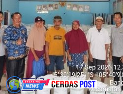 1034 KPM di Desa Bangunan Terima Bantuan Beras, Warga Mengaku Terbantu di Tengah Musim Paceklik