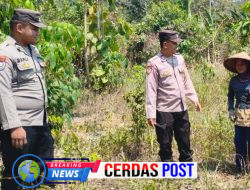 Cegah Karhutla, Satbinmas Polres Way Kanan Gelar Sosialisasikan di Negeri Baru*